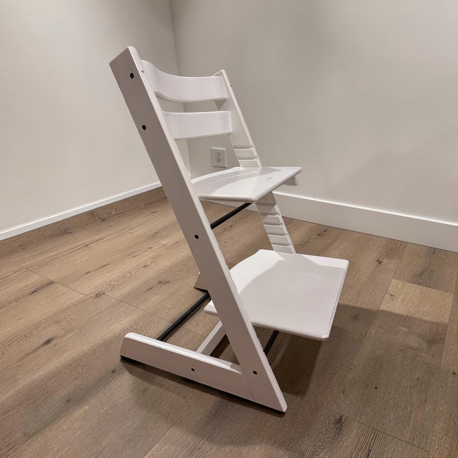 Stokke Tripp Trapp wit, Kinderen en Baby's, Kinderstoelen, Ophalen, Zo goed als nieuw