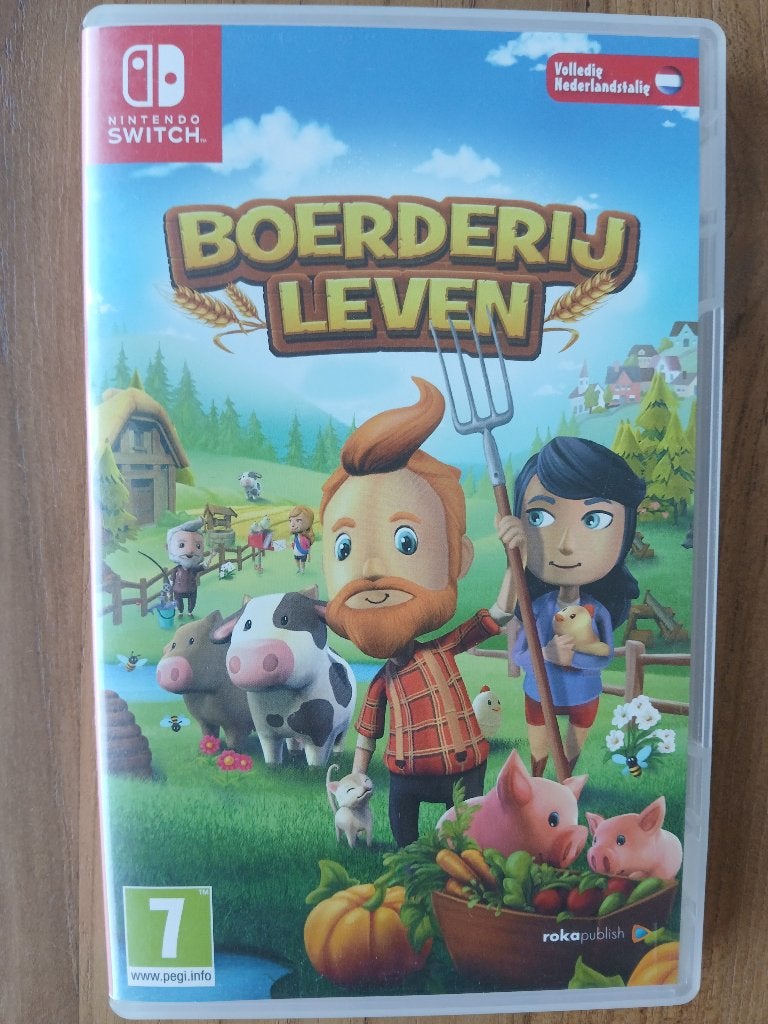 Nintendo switch Boerderij leven, Ophalen, Zo goed als nieuw