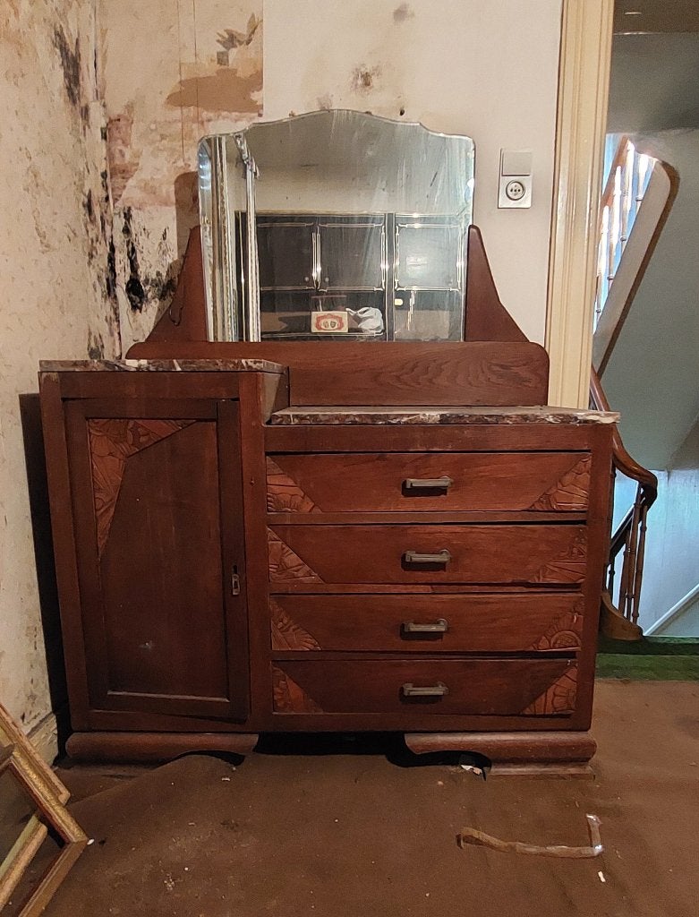 vintage kast, Enlèvement, Utilisé