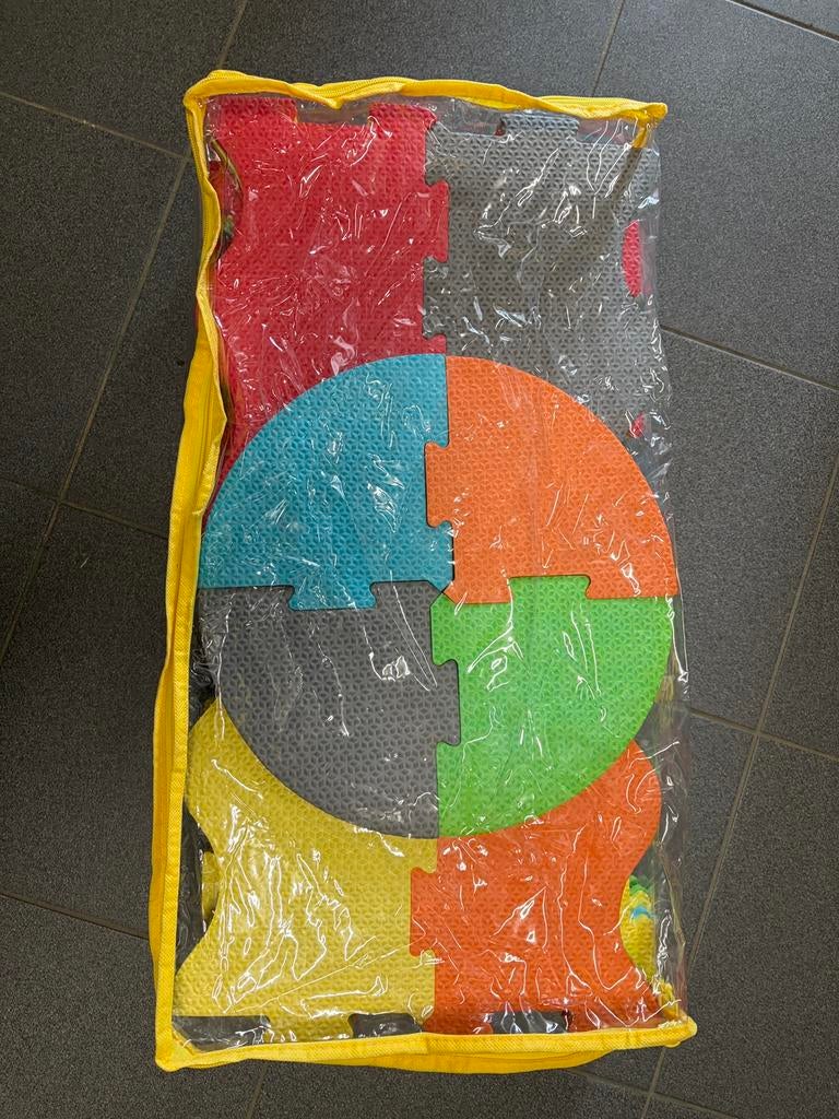 Foam puzzelmat 53-delig, Ophalen, Gebruikt