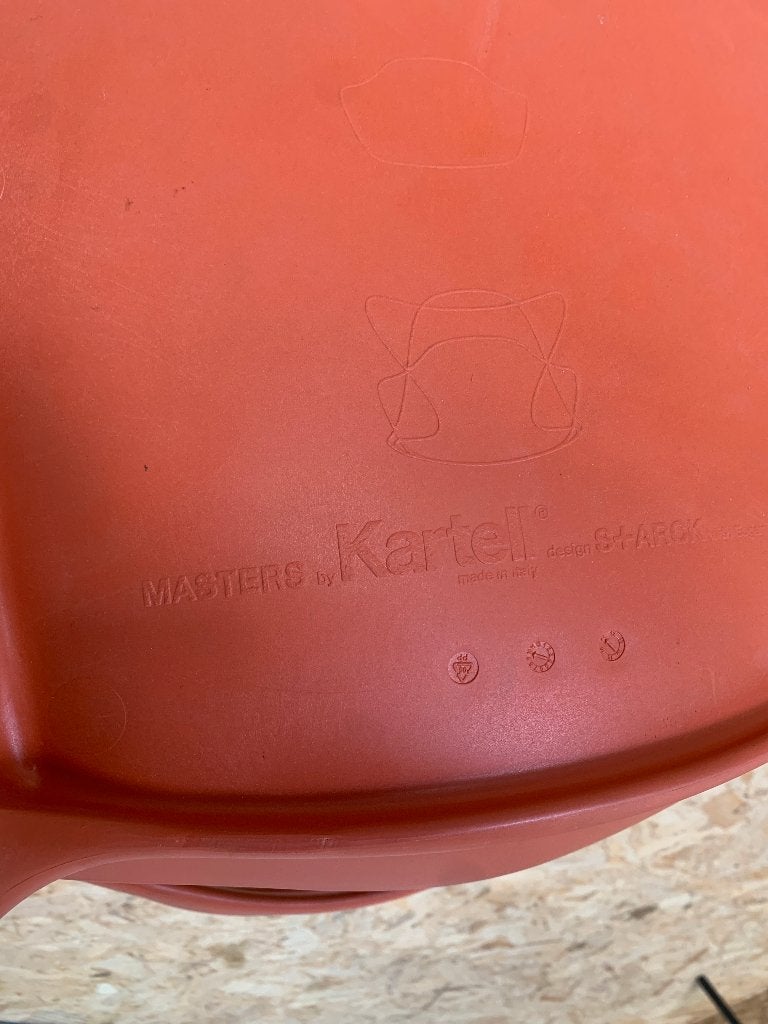 Set van 8 Kartell Masters Starck stoelen, Ophalen, Kunststof, Gebruikt, DESIGN Philippe Starck & Eugeni Quitllet