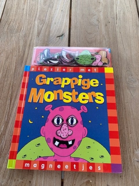 Plezier met grappige monsters magneetjes, Ophalen, Gebruikt