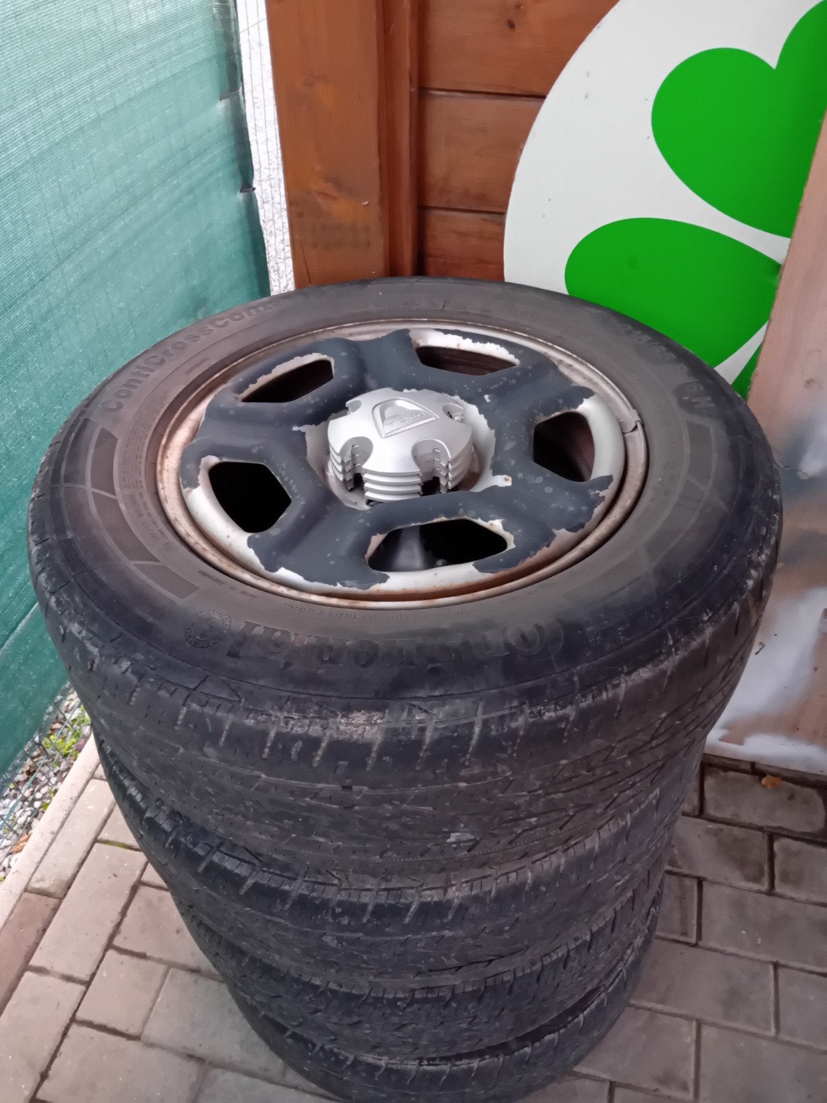 stalen Dustervelgen met kapjes, Auto-onderdelen, Ophalen