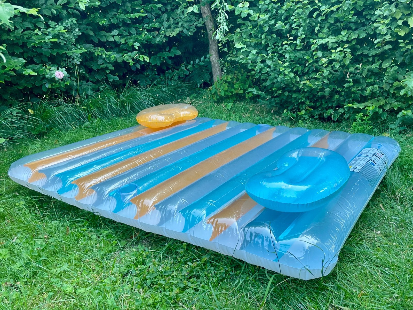 Matelas de bain pour 2, Jardin & Terrasse, Piscines, Comme neuf, Enlèvement
