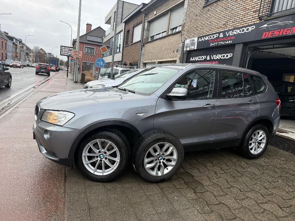 BMW X3 2.0D 163Pk 4x4 BMW Grand Navigatie Notebook, Auto's, BMW, Euro 5, Bedrijf, 5 deurs, SUV of Terreinwagen