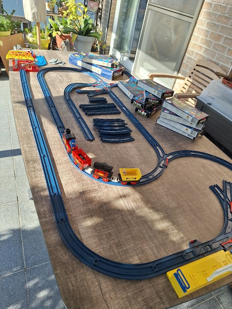 Vintage Treinset, Ophalen, Gebruikt, Trein, Overige typen