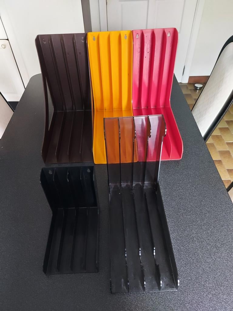 Lot platenhouders voor langspeelplaten en singles, Ophalen