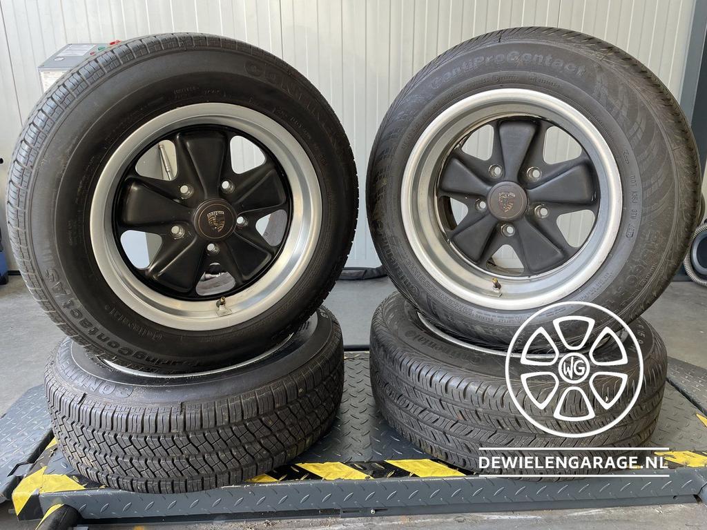 Porsche 911 Fuchs Velgen Origineel 15 inch 7J 8J 15x7 15x8 5, Pneus et Jantes, -, Véhicule de tourisme, -
