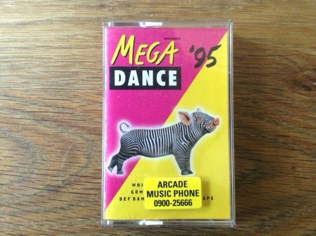 muziekcassette mega dance '95, Cd's en Dvd's, Ophalen of Verzenden, Overige genres, 1 bandje, Origineel