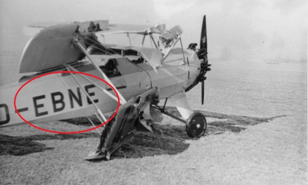 orig. foto - vliegtuig Focke Wulf Fw 44 Stieglitz - WO2, Verzenden, Luchtmacht, Foto of Poster