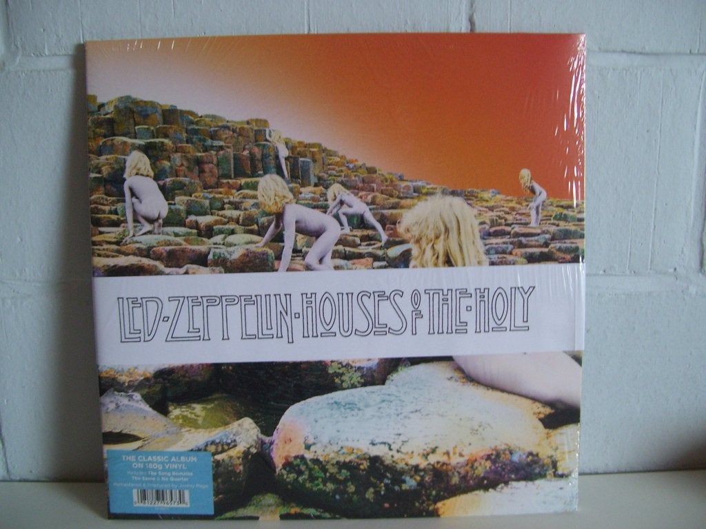 LED ZEPPELIN  houses of the holy, CD & DVD, Vinyles | Hardrock & Metal, Enlèvement ou Envoi, Pochette gatefold, LP, 12 pouces