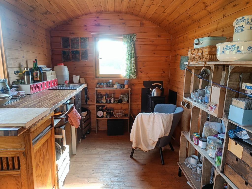 Pipowagen Tiny house, speelwagen, tuinhuis, mancave,, Ophalen