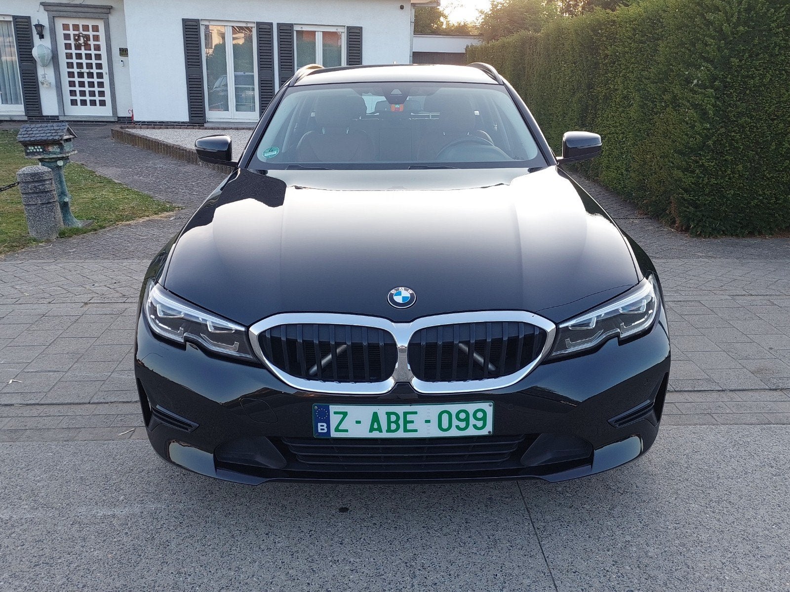 BMW 318Da *2020 *118 000km *GARANTIE, Auto's, 1995 cc, Euro 6, 4 cilinders, Zwart