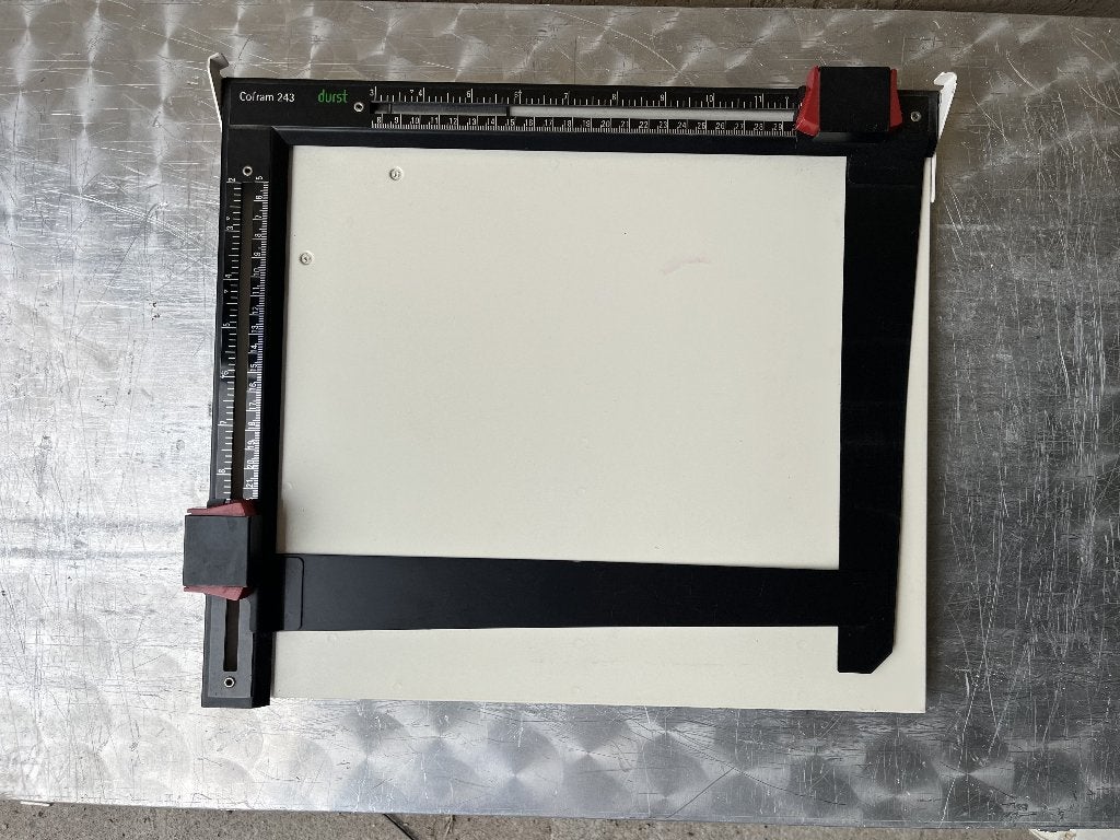 Durst Cofram 243 vergrotingsraam 24  30 cm, Audio, Tv en Foto, Ophalen, Gebruikt, Durst, Vergrotingsaccessoire