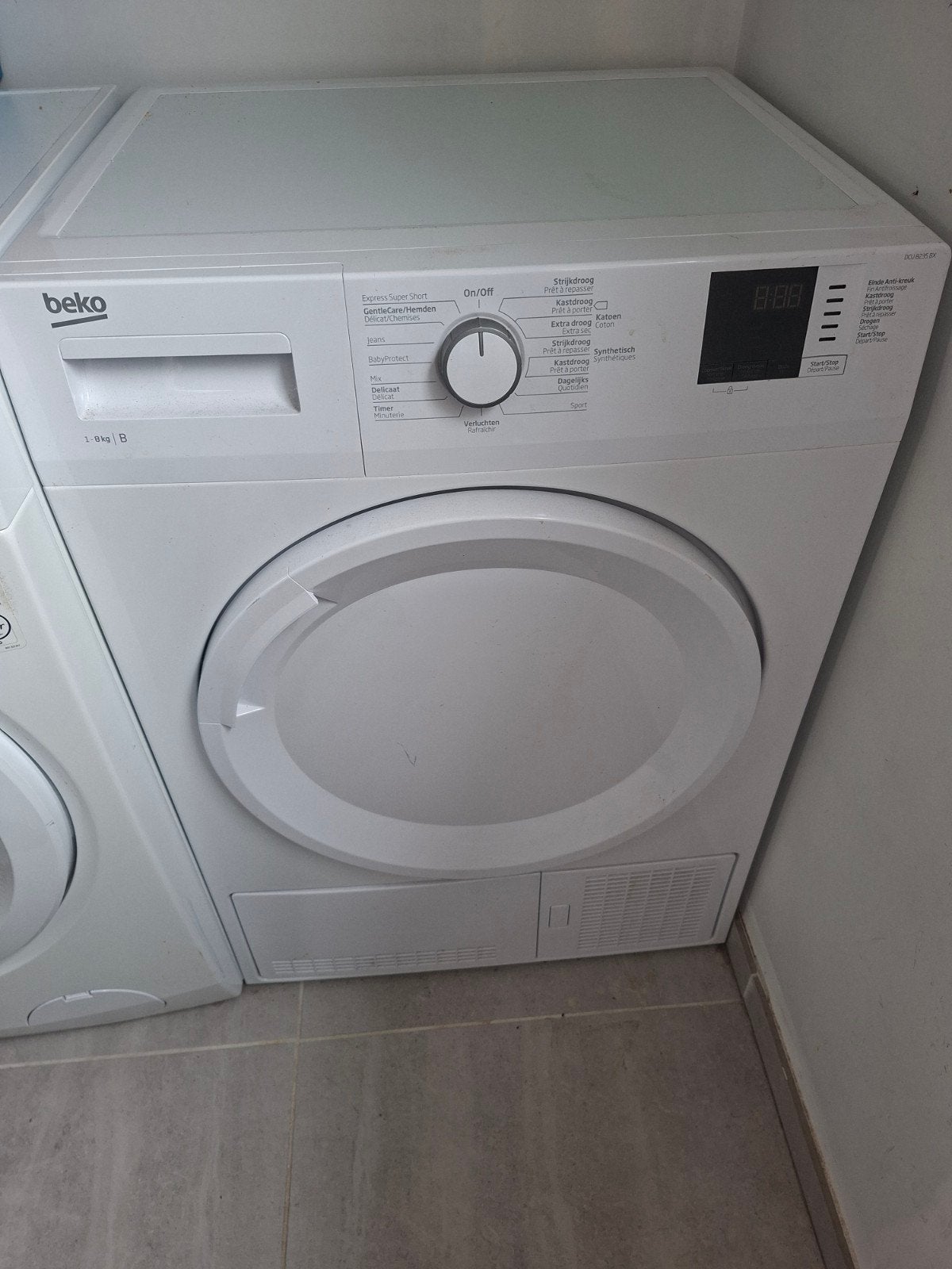Droogkast beko - 8kg, Elektronische apparatuur, Droogkasten, Ophalen