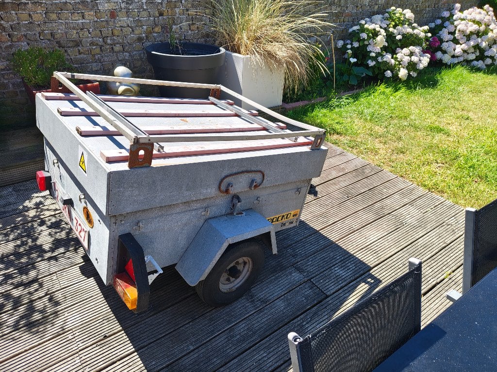 Heinemann aanhangwagen, Enlèvement, Utilisé