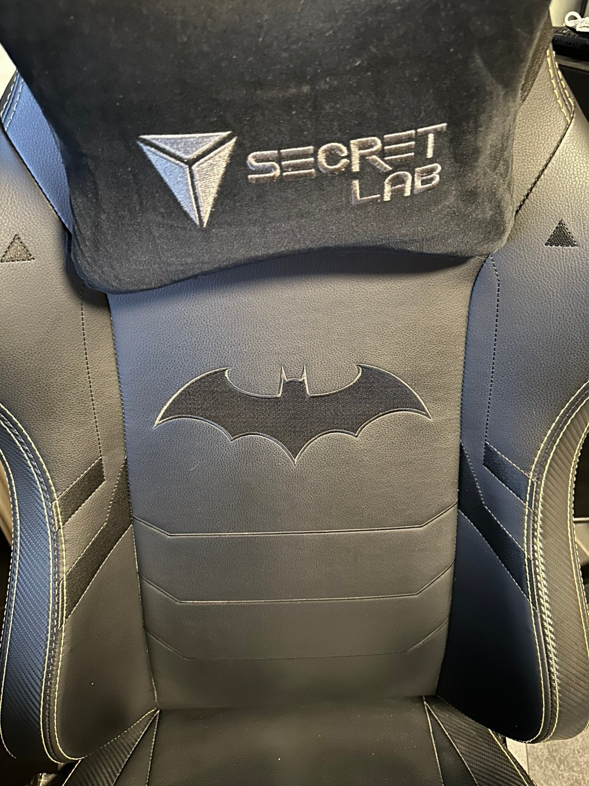 Fauteuil de bureau Secret Lab L Batman, Maison & Meubles, Enlèvement, Utilisé, Ergonomique, Chaise de bureau