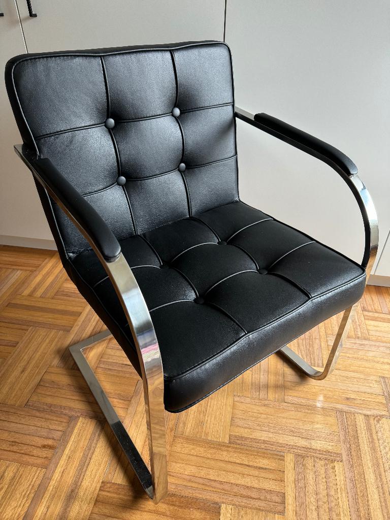 Retro-Vintage stoelen, Maison & Meubles, Chaises, Neuf, Cinq, Six Chaises ou plus, Synthétique, Métal, Noir, Enlèvement
