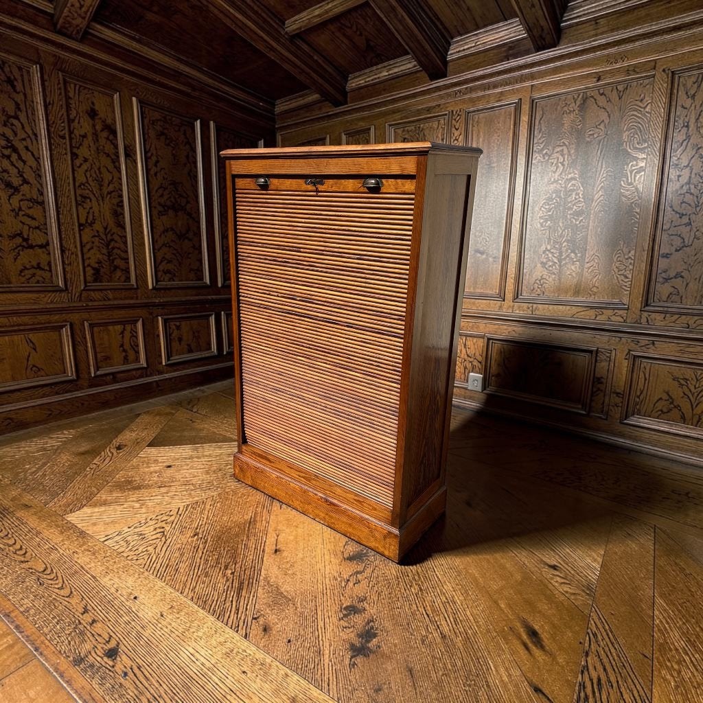 Ancien meuble de notaire à volet, Antiquités & Art, Enlèvement
