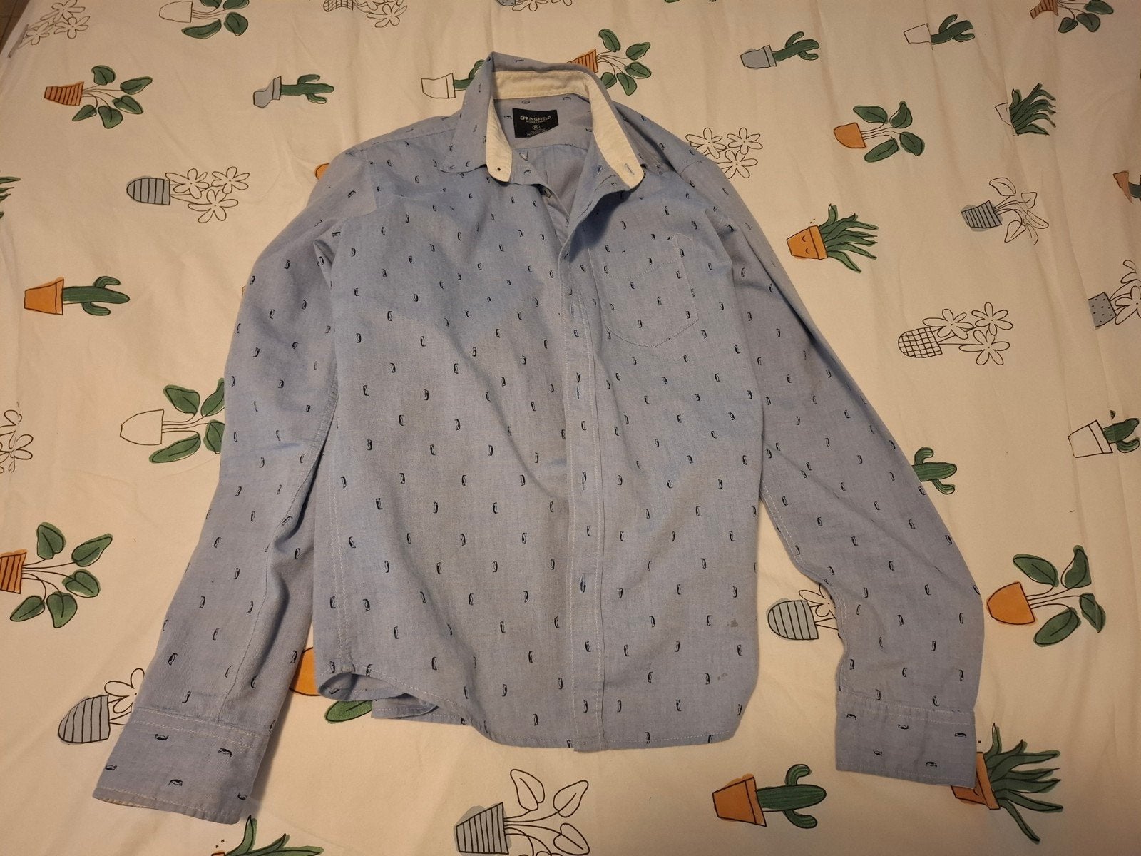 Chemise Springfield XL, Enlèvement
