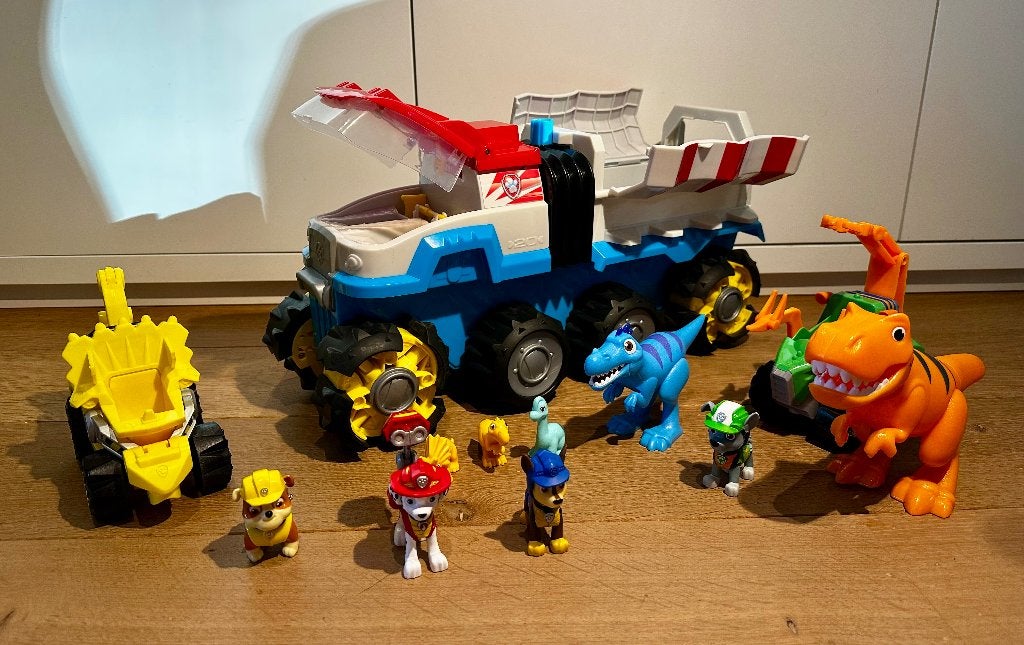 Paw Patrol Dino Rescue, Ophalen, Gebruikt