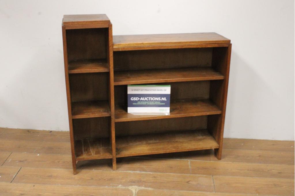 Vintage Open Boekenkast - Art Deco