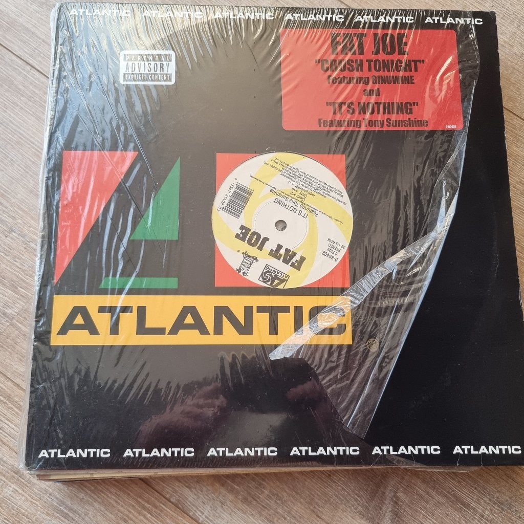 12" Fat Joe – Crush Tonight / It's Nothing, CD & DVD, Vinyles Singles, Enlèvement ou Envoi, Utilisé, 12 pouces, Hip-hop et Rap
