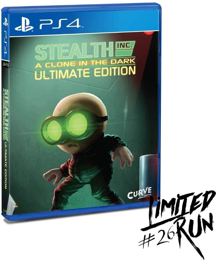 Stealth Inc. A Clone In The Dark Ult. Ed. (# 26 Limited Run), 1 joueur, Enlèvement ou Envoi, Comme neuf, Aventure et Action