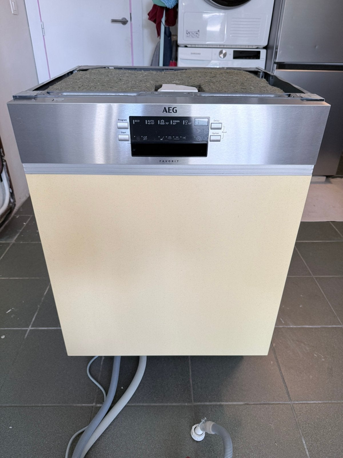 Inbouw vaatwasser AEG, Elektronische apparatuur, Vaatwasmachines, Ophalen, Gebruikt, Minder dan 85 cm, 60 cm of meer
