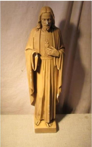 Statue ancienne du Christ - 51 cm, Enlèvement ou Envoi