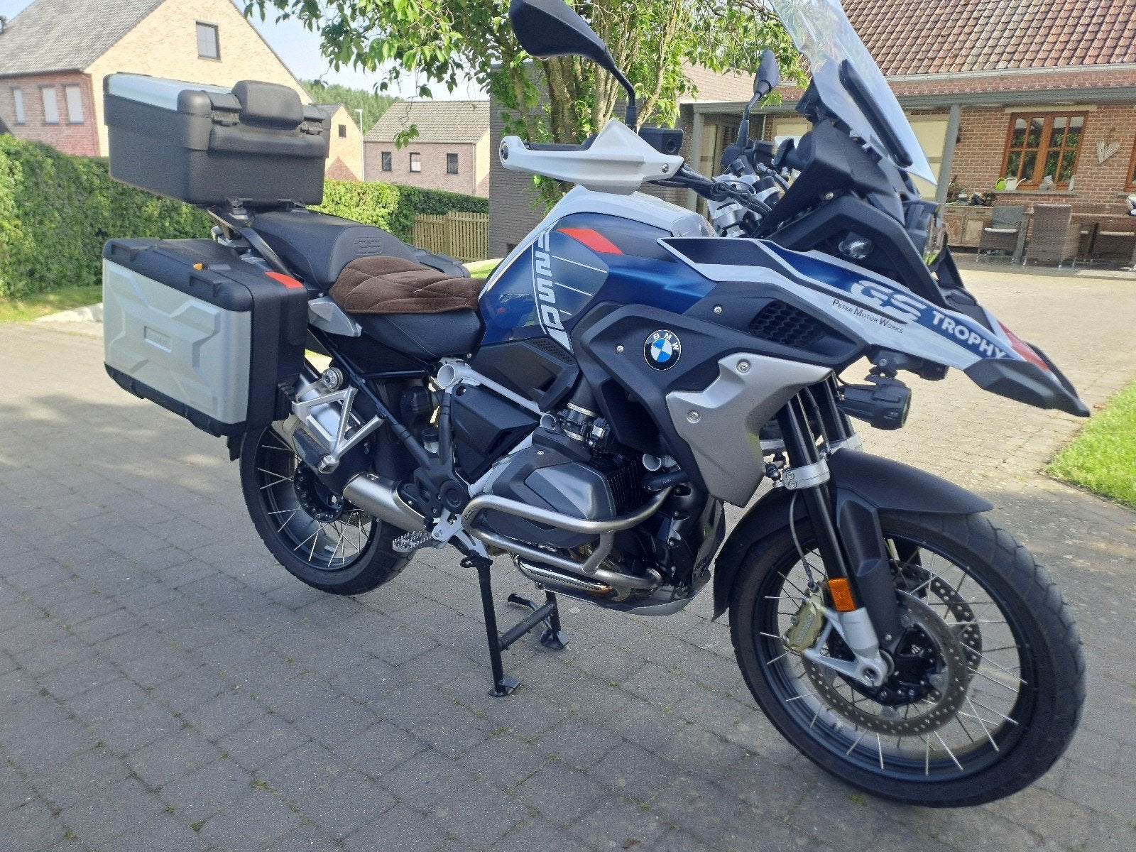 Bmw 1250 gs trophy 2023 en 11581 km garantie 9/2028, 2 cilinders, Particulier, Meer dan 35 kW, 1250 cc
