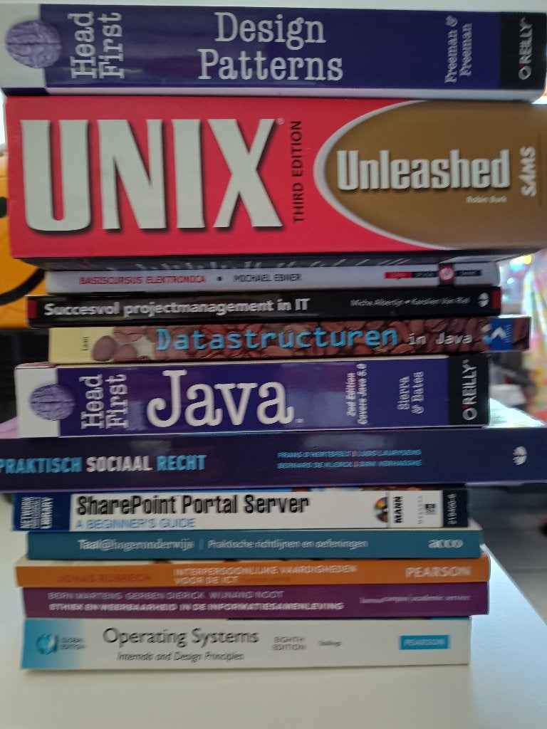 IT boeken bachelor en andere, Boeken, Ophalen, Zo goed als nieuw, Hoger Onderwijs
