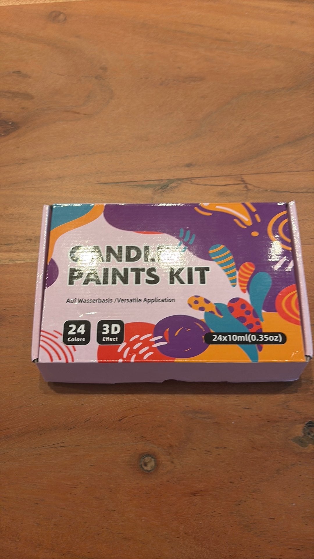 Kit de peinture pour bougies – 24 couleurs, Enlèvement ou Envoi, Utilisé