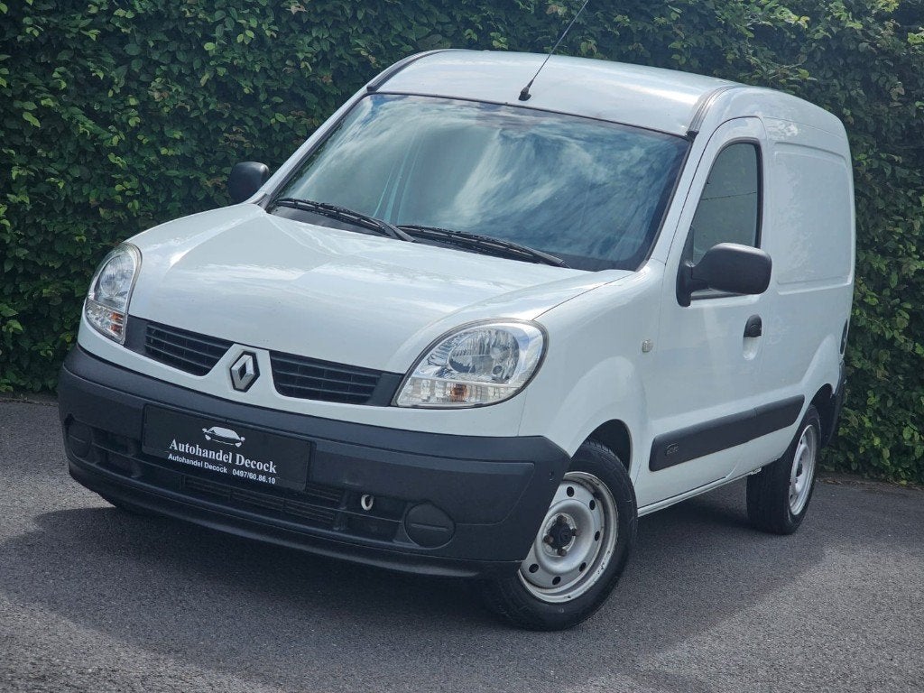 Renault kangoo 1.5 diesel | 2 zit | manueel, Auto's, 4 deurs, Stof, Renault, Wit
