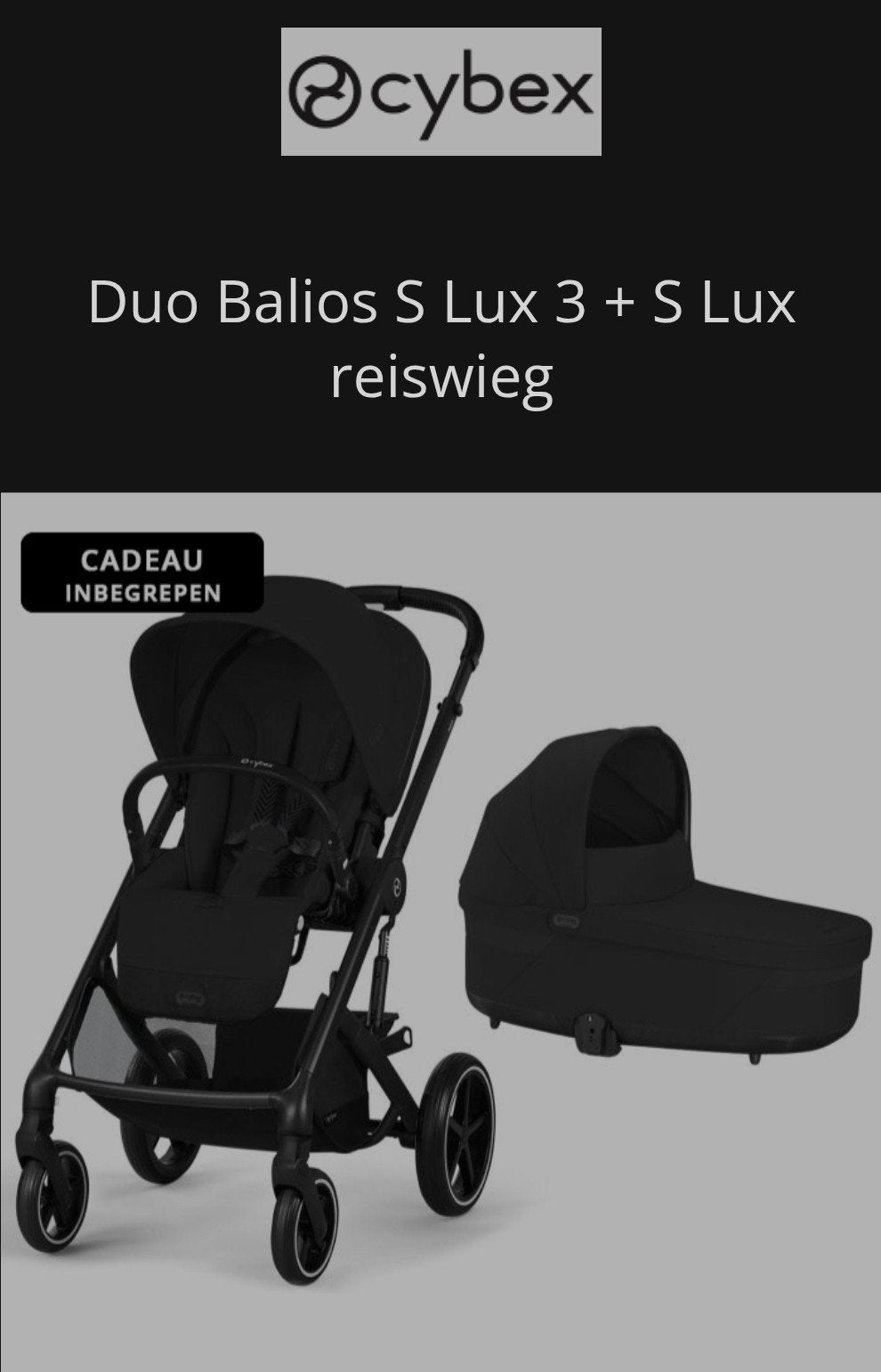 cybex s 2 in 1, Enlèvement