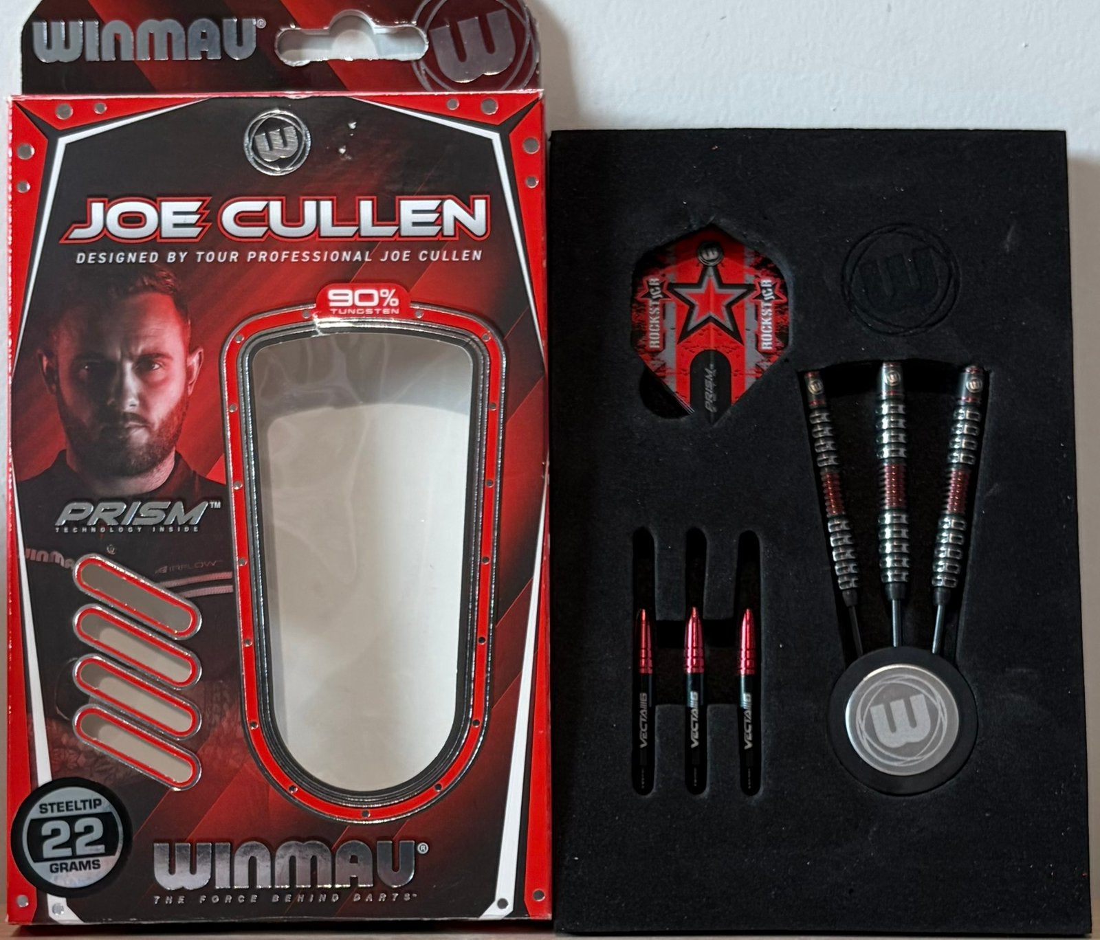 Winmau Joe Cullen Special Edition 22gram, Sport en Fitness, Ophalen of Verzenden, Nieuw