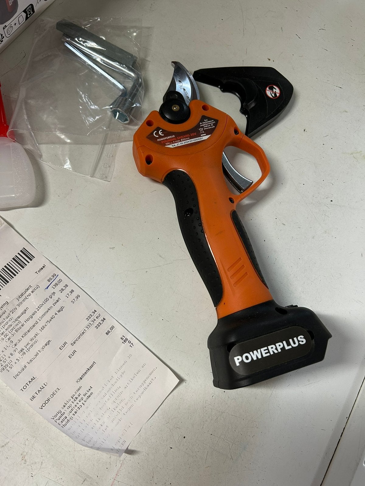 Powerplus snoeischaar, Ophalen of Verzenden, Zo goed als nieuw