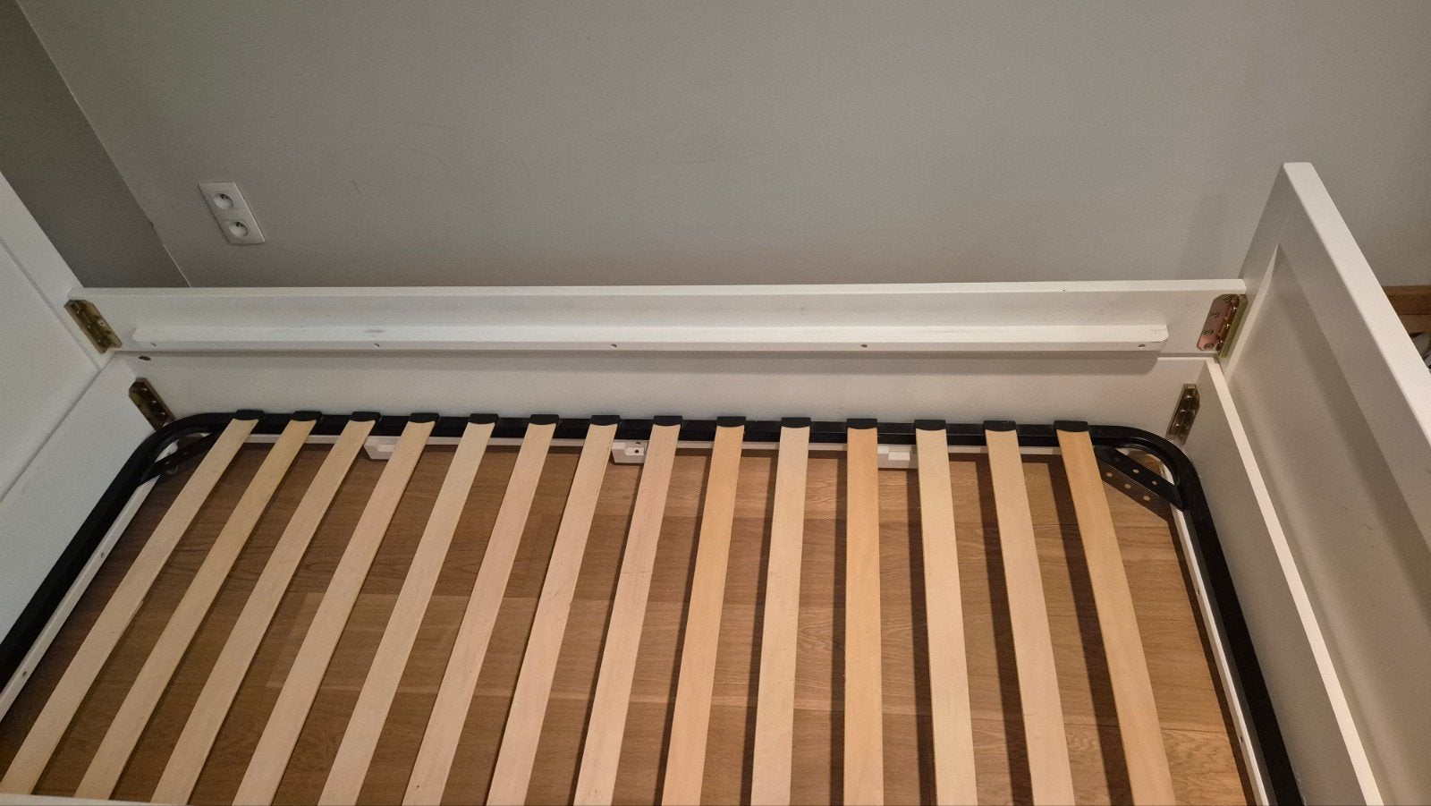 bed met beddenbak, Ophalen, Matras