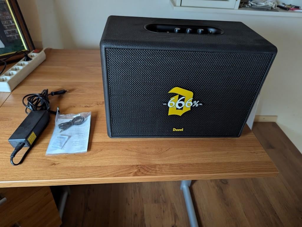 Duvel 666 speaker Retro Amplifier, Enlèvement, Comme neuf, Autres types, Duvel