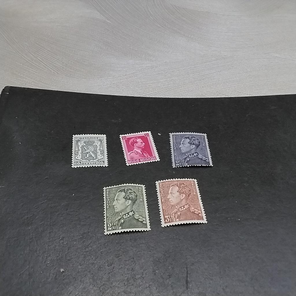 BELGIE 527/531 postfris met cote 5,00 €, Ophalen of Verzenden, Postfris