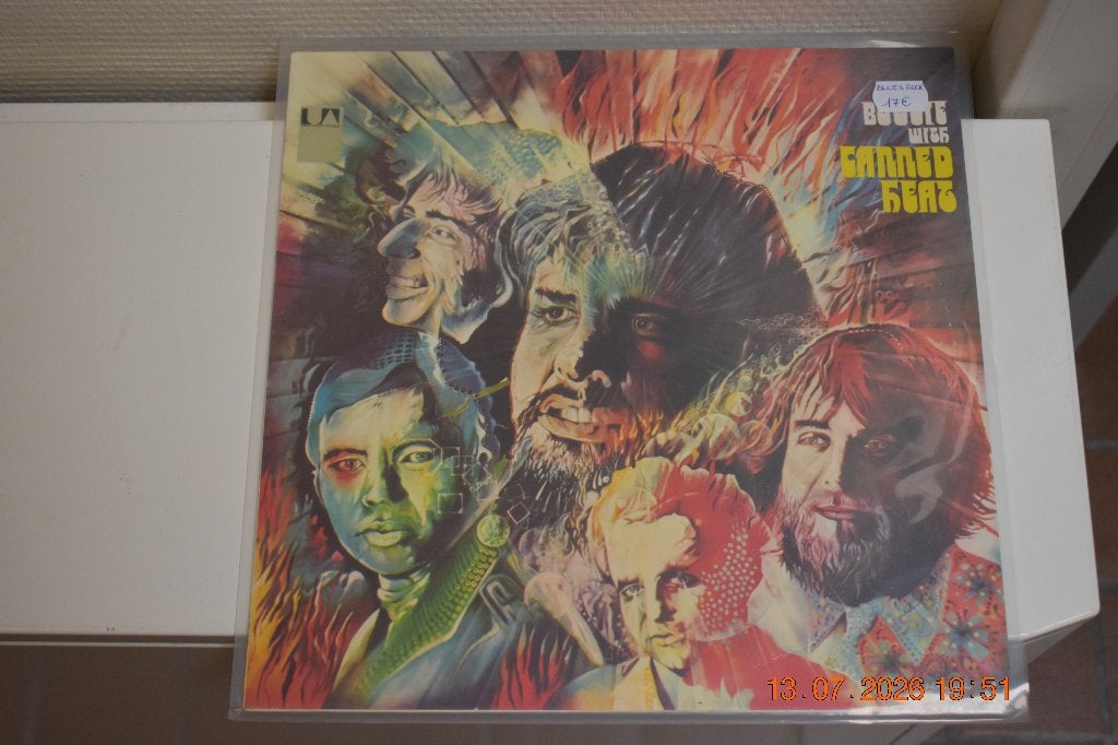 LP : Boogie with Canned Heat (Blues Rock), CD & DVD, Vinyles | Rock, LP, Enlèvement ou Envoi, Utilisé, Housse de protection extérieure