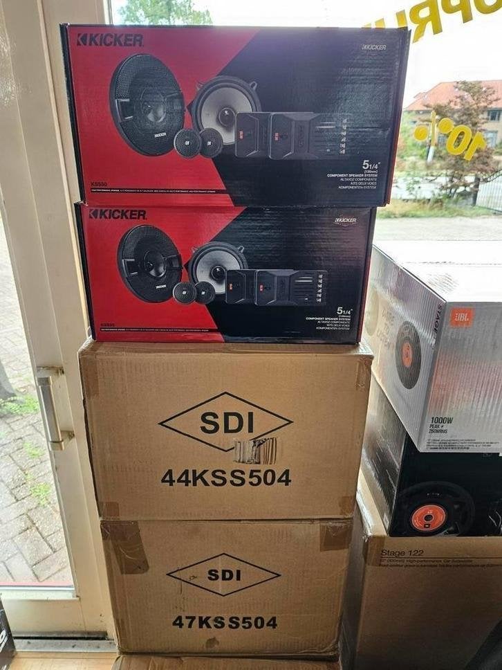 Partij kicker composet speakers 13cm kss lijn