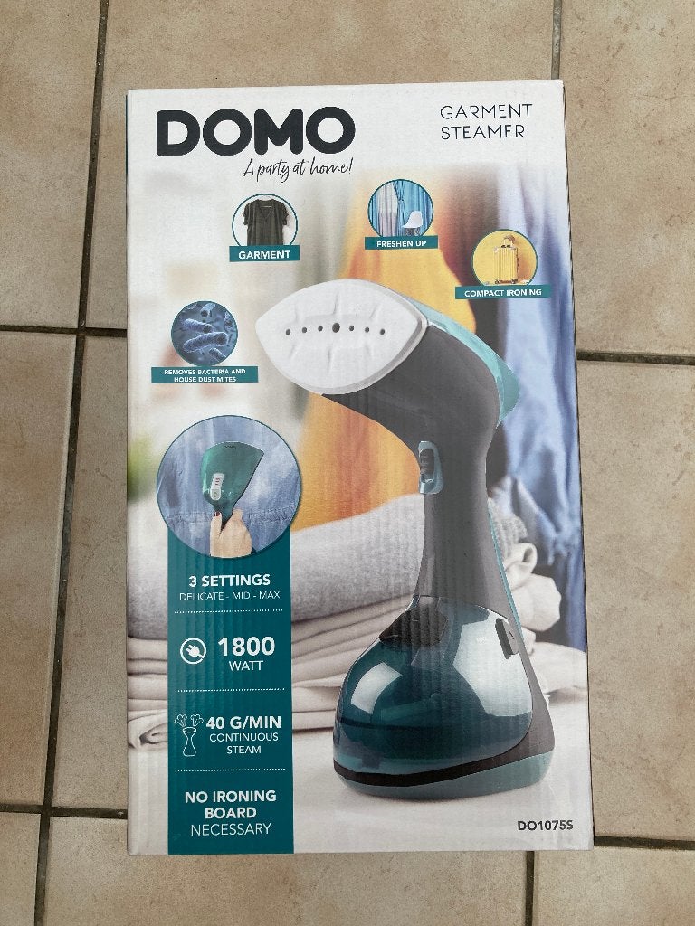 Domo kledingstomer ( nieuw in doos ), Electroménager, Vapeurs, Enlèvement ou Envoi, Neuf, Défroisseur