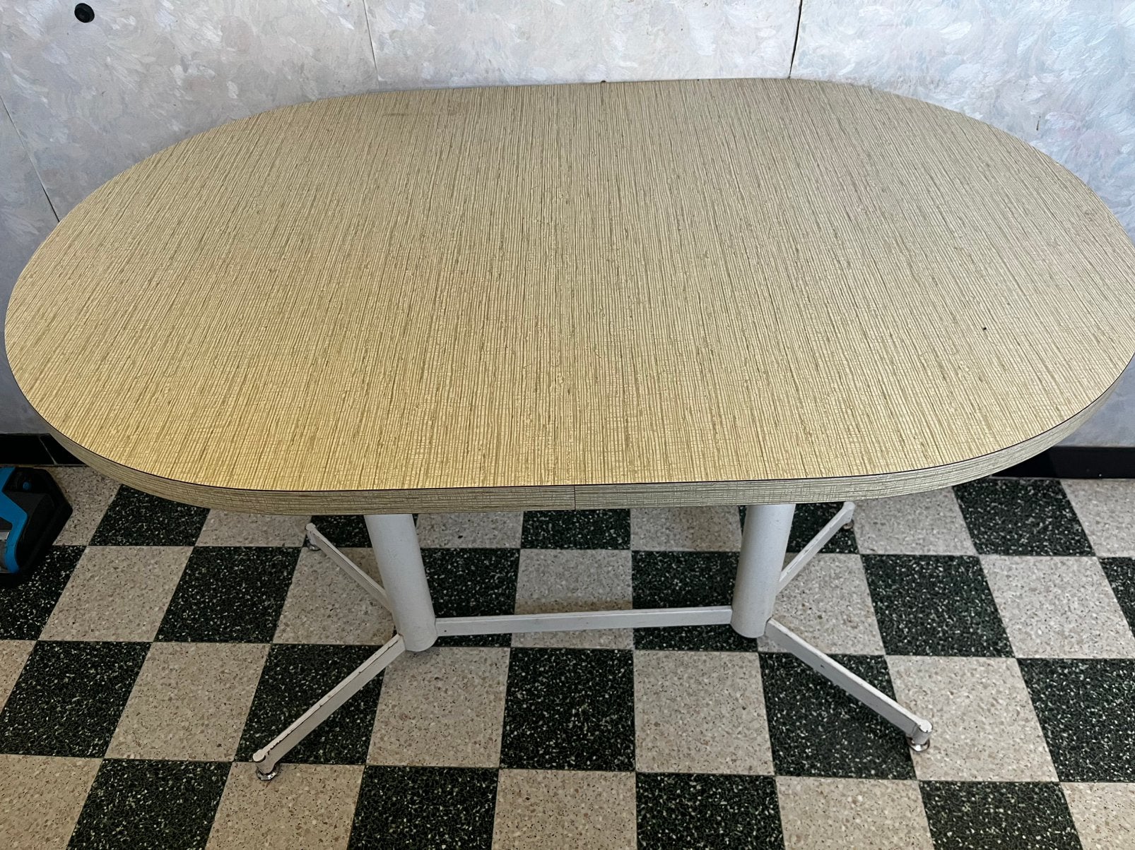 Keukentafel, Huis en Inrichting, Ophalen, Overige materialen, 100 tot 150 cm, 50 tot 100 cm