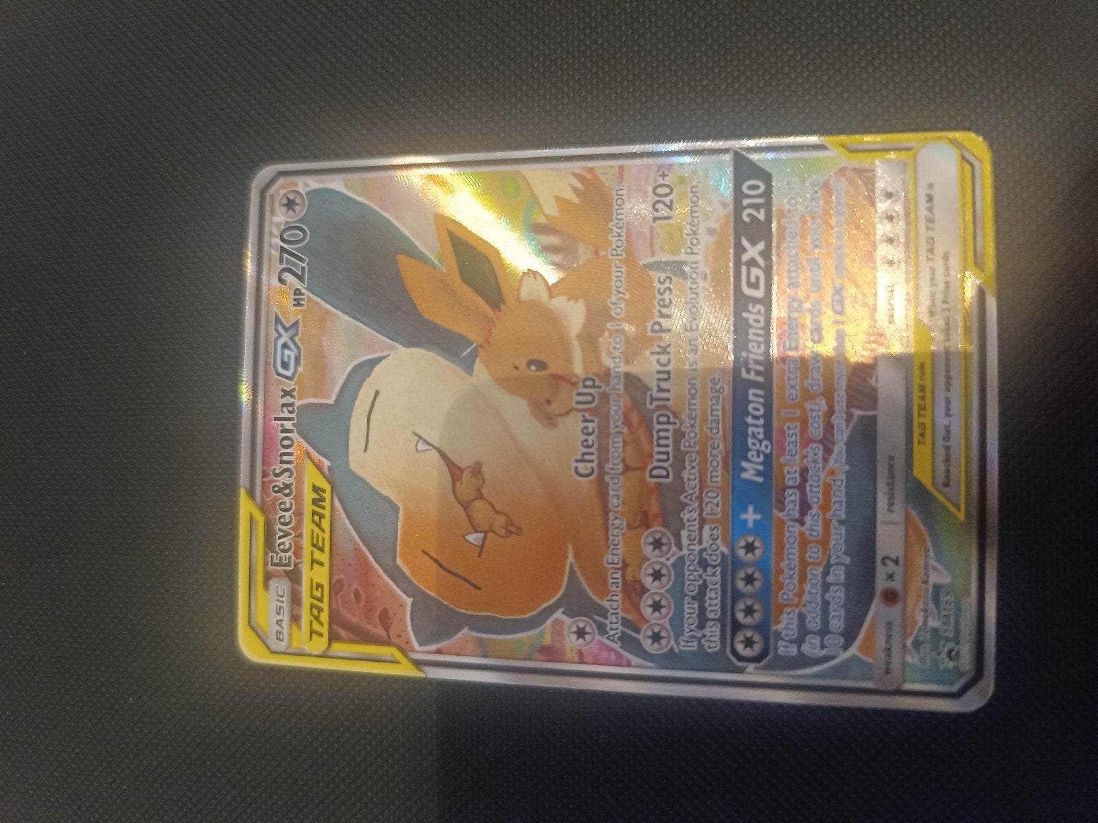 pokemon TCG : Eevee & snorlax, Ophalen, Nieuw, Losse kaart, Foil