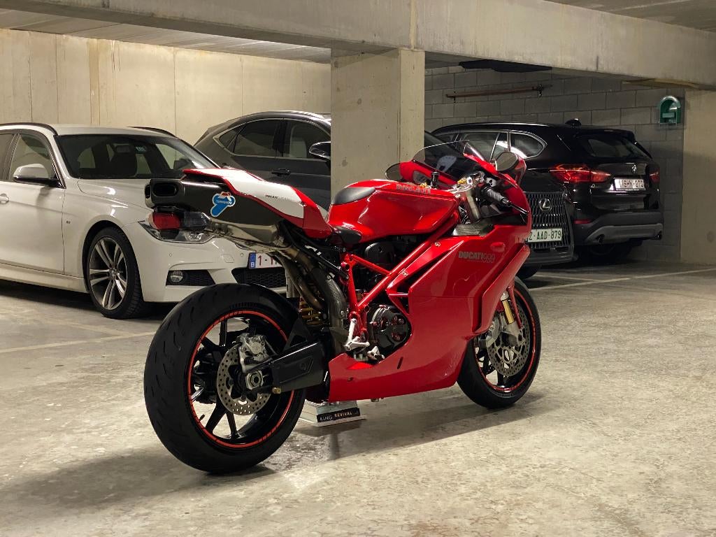 Ducati 999 Monoposto Termignoni, 2 cilinders, Motorrijbewijs A, Super Sport, Particulier