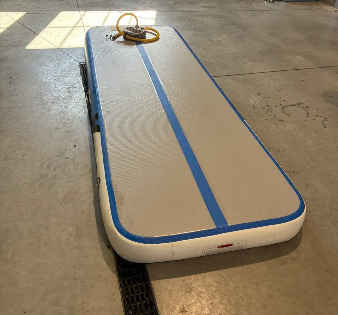 Airtrack, Ophalen, Gebruikt