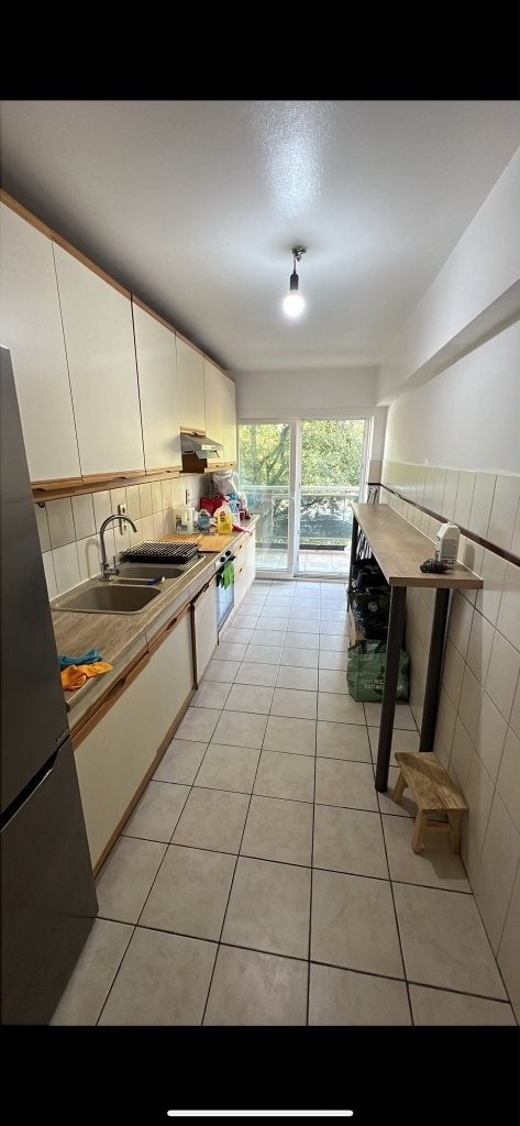 Keuken, Ophalen, Gebruikt, Enkelwandige keuken, Crème