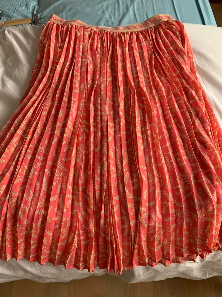 Jupe longue plissee Damart neuve taille 48, Neuf, Taille 46/48 (XL) ou plus grande, Rose, Enlèvement