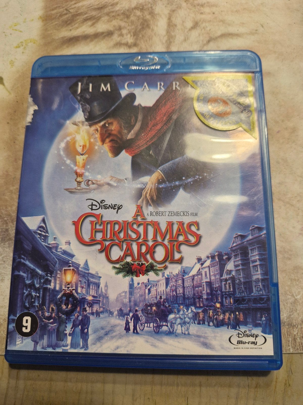 Blu_Ray Disney een kerstlied, Engels, Film, Nederlands, Ophalen of Verzenden